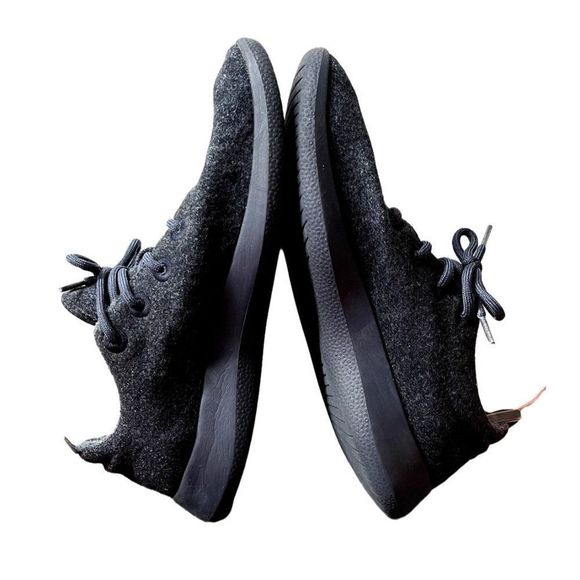 Men's ALLBIRDS Wool Runners Size 12 Natural Black - Picture 5 of 9